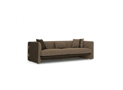 Sofa trzyosobowa Podkładka Włókiennicza sofa do salonu luksusowe meble tapicerowane