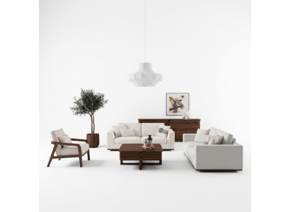 Białe Meble do salonu Zestaw sofowy dwuosobowa sofa designerskie meble Fotel
