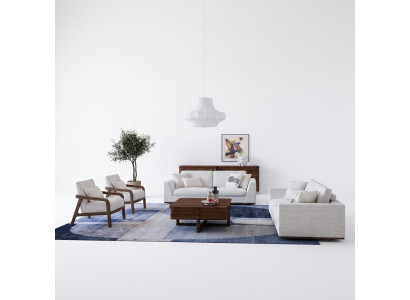 Zestaw sofowy 2x Sofa dwuosobowa kanapa projekt 2x Meble do salonu Fotel