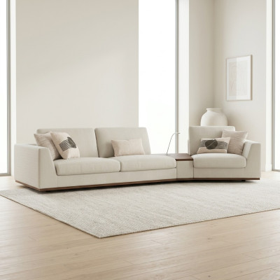 Sofa do salonu kanapa meble trzyosobowe Podkładka Włókienniczy Design Meble tapicerowane