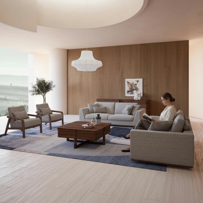 Designerski zestaw wypoczynkowy 3-częściowy dwumiejscowy kanapa meble tapicerowane 2x fotel do salonu