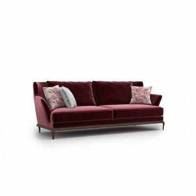Designerska sofa materiałowa Włókienniczy sofa trzyosobowa luksusowe meble do salonu nowa