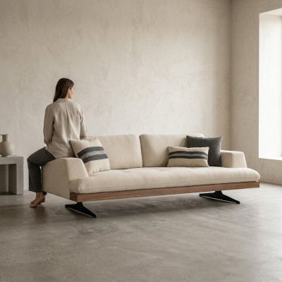 Luksusowe Meble Tapicerowane Sofa Trzyosobowa Design Nowoczesna Kanapa Do Salonu Nowość