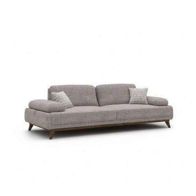 Projekt Meble tapicerowane Sofa trzyosobowa kanapa Włókienniczy salon nowoczesne wyposażenie