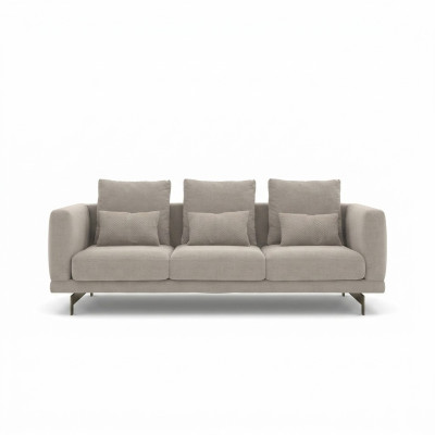 Sofa trzyosobowa kanapa Meble tapicerowane luksusowe Nowe Meble Włókiennicze do salonu