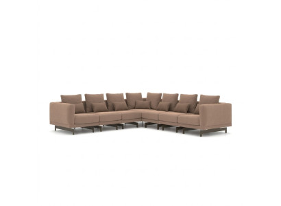 Luksusowa Kanapa Narożnikowa Kanapa Podkładka Włókiennicza Sofa Tapicerowana Nowe Meble Salon