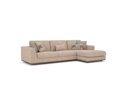Meble tapicerowane Beżowa Narożnikowa kanapa Luksusowa Sofa Kanapa L-Shape Relaks Sofa Tapicerowana Salon