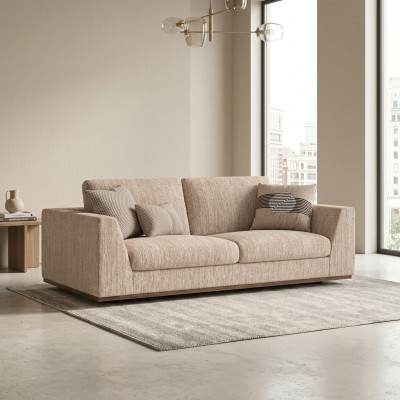 Luksusowa dwuosobowa sofa kanapa meble tapicerowane salon designerskie nowoczesne meble