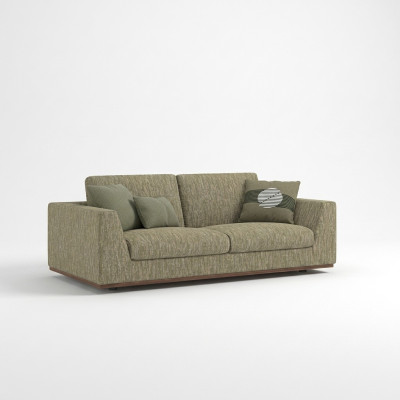 Sofa Dwuosobowa Kanapa Nowoczesna Zielona Włókienniczy Meble tapicerowane Salon Nowość