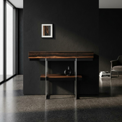 Stół konsolowy Design Drewno Salon Kredens Konsola Modern Nowość