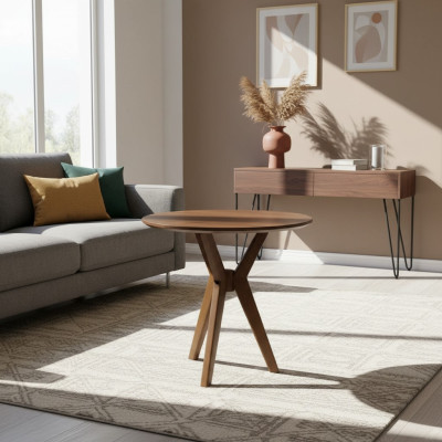 Stolik Drewno Meble Salon Nowoczesny Design Stolik kawowy