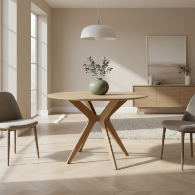 jadalnia Nowoczesne Drewno Stół obiadowy Luksusowe Meble Design Nowe Meble