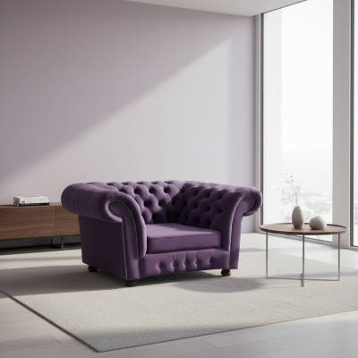Nowoczesny fotel nowoczesny design wyposażenie meble tapicerowane siedzisko mebel Chesterfield