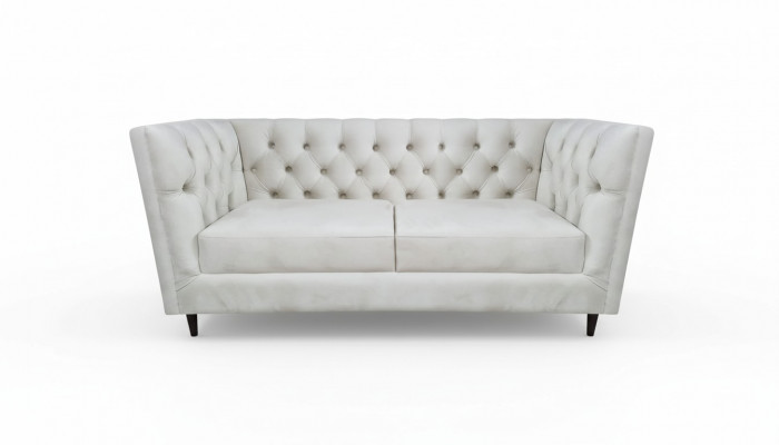 Pokój dzienny Sofa Dwuosobowa Skórzana Sofa Meble tapicerowane Chesterfield zestaw
