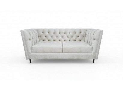 Pokój dzienny Sofa Dwuosobowa Skórzana Sofa Meble tapicerowane Chesterfield zestaw