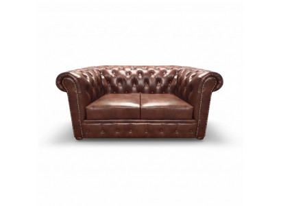 Meble Tapicerowane Sofa Dwuosobowa Chesterfield do Salonu