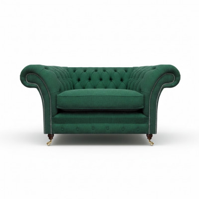 Fotel Chesterfield Sofa Meble do salonu Tkanina Tkanina Wyposażenie Meble tapicerowane
