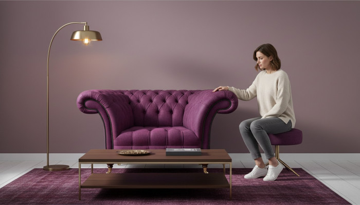 Wystrój luksusowy fotel meble salon Nowy Siedzisko meble tapicerowane Chesterfield