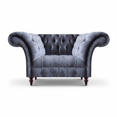 Współczesna szara sofa do salonu projektanta dwuosobowa dwumiejscowa sofa tekstylna