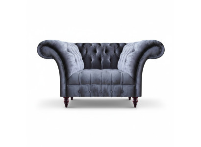 Współczesna szara sofa do salonu projektanta dwuosobowa dwumiejscowa sofa tekstylna