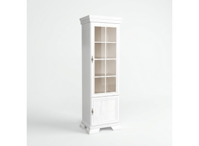Witryna Vintage Vitrine Buffet Armadio Vetrina Biała