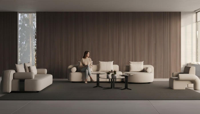 Zestaw do salonu 2x sofa z fotelem estetycznym i komfortowym