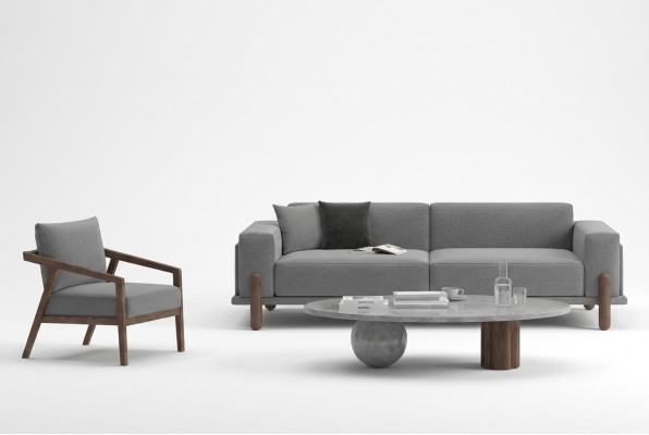 Sofa z fotelem Comfort, zawsze pod ręką