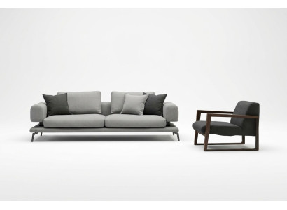 Sofa z fotelem do salonu technologia komfortu w każdym siedzeniu