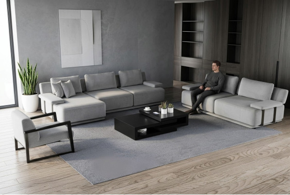 Zestaw sof do salonu o atrakcyjnym designie, maksymalny komfort