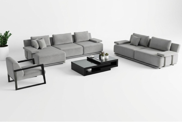 Zestaw sof do salonu o atrakcyjnym designie, maksymalny komfort