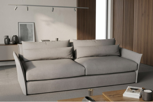 Nowoczesna, miękka sofa do salonu