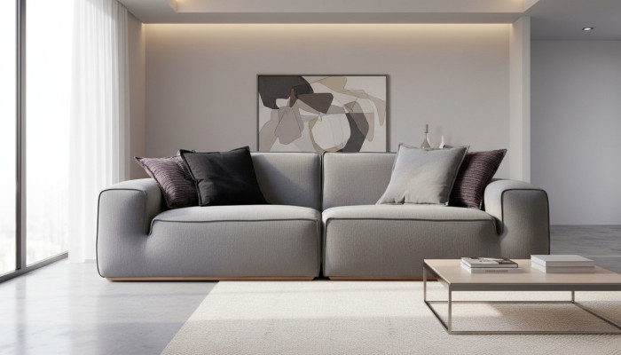 Piękna, nowoczesna, wygodna i komfortowa sofa