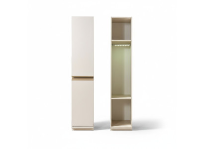 Modularna szafa garderobiana 41cm Praktyczny design do sypialni