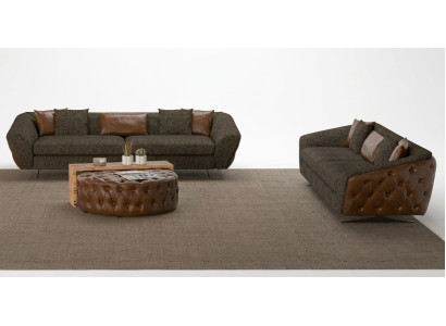 Zestaw wypoczynkowy 2x sofa w nowoczesnym stylu i miękkości dla Twojego domu