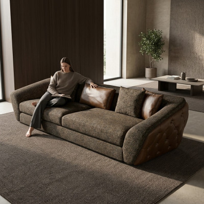 Nowoczesna kanapa o eleganckim designie na co dzień