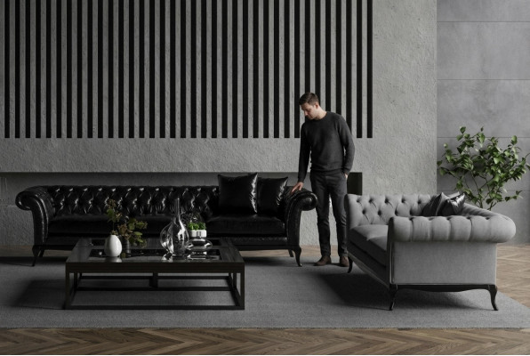 2x Sofa w nowoczesnym eleganckim designie do Twojego salonu