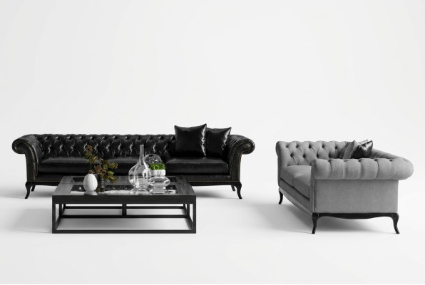 2x Sofa w nowoczesnym eleganckim designie do Twojego salonu