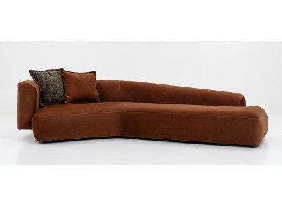 Sofa do wnętrz z miękkim punktem przyciągającym
