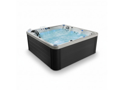 Außenwhirlpool Whirlpool Blubberbad Relaxpool Outdoor-Spa Massagebad 210x210 cm