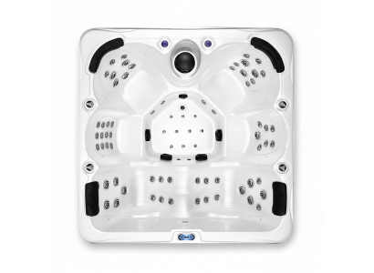 Spa-Bad Whirlwanne Whirlpool Blubberbad Hydromassagewanne Sprudelbad 210x210 cm