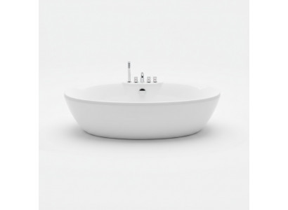 Einbaubadewanne Luxuswanne Oval Badewanne Wellnesswanne  Wanne 170x80 cm