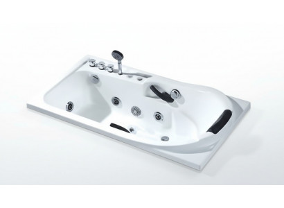 Einbauwanne Whirlwanne Hydromassagewanne Luxuswanne Komfortwanne 170x85 cm