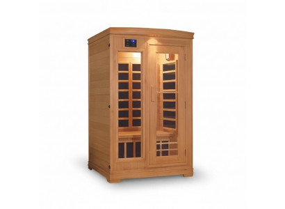 Designsauna Sauna Trockensauna Saunakabine Saunaraum Heimsauna 120x102 cm