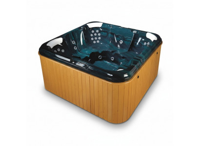 Whirlpool Blubberbad Hydromassagewanne Spa-Bad Whirlwanne 215x215 cm