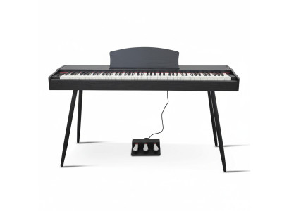 Cyfrowe pianino stage w kolorze brązowym do domu