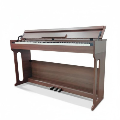 Cyfrowe pianino do domu 137cm Brązowe