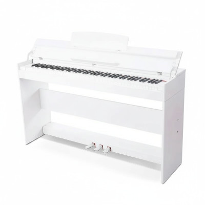 Cyfrowe pianino fortepianowe do domu Klawiatura cyfrowa 137cm Biała