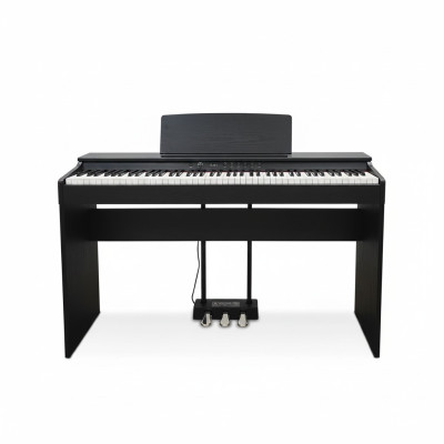 Cyfrowe pianino do domu 137cm Czarne