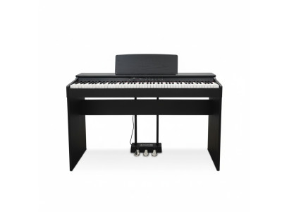 Cyfrowe pianino do domu 137cm Czarne