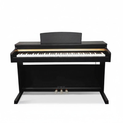 Cyfrowe pianino do domu Klawiatura cyfrowa 137cm Czarne